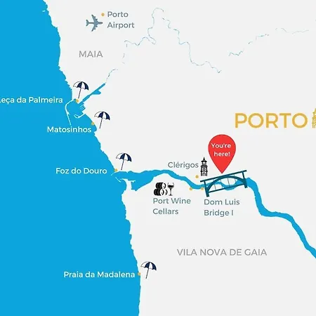 Appartement The Morning Light @ Boavista Flats Porto